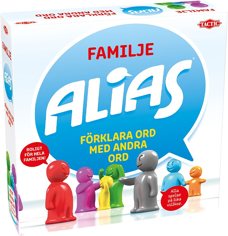 Familjespel Alias, från TACTIC.
