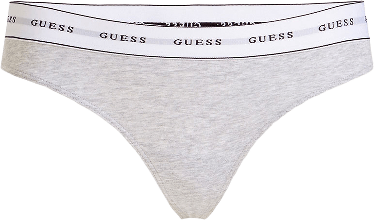 Carrie Thong Brief Thong, från Guess, i färgen Check Grey/Wht/Red.