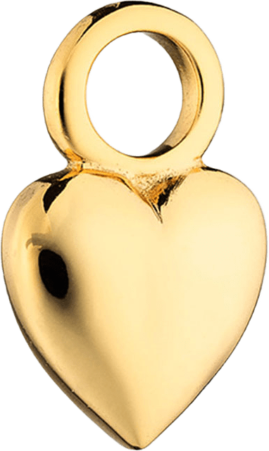 Signature Eternal Heart Mini Pendant, från Charlotte Bonde STHLM, i färgen Gold.
