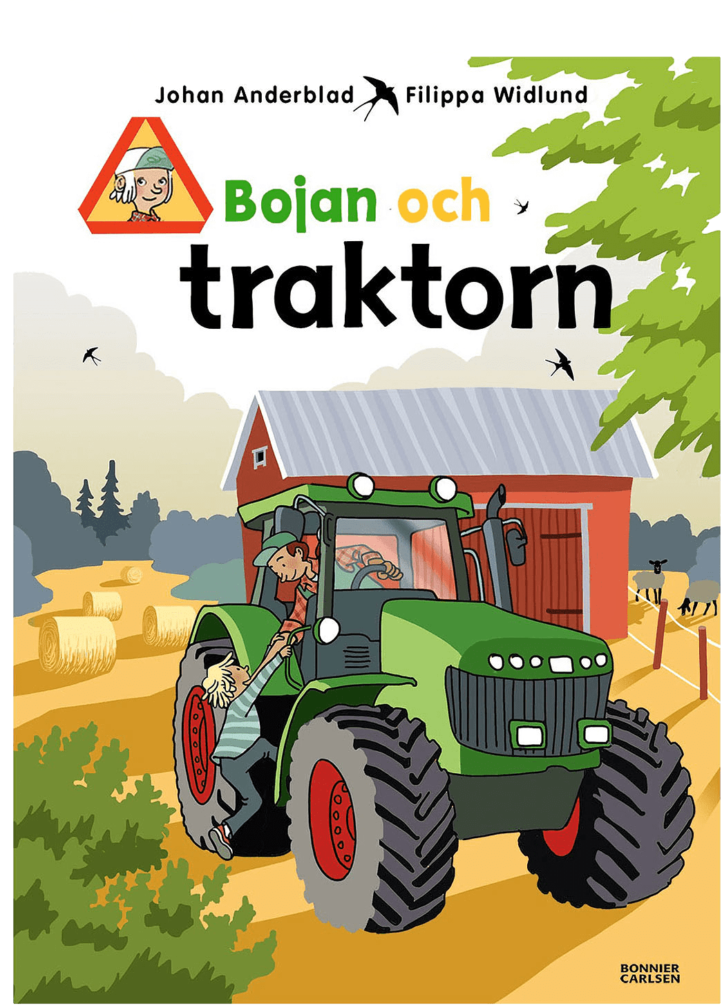 Bojan och traktorn barn 3-6 år, från Bonnier Carlsen.