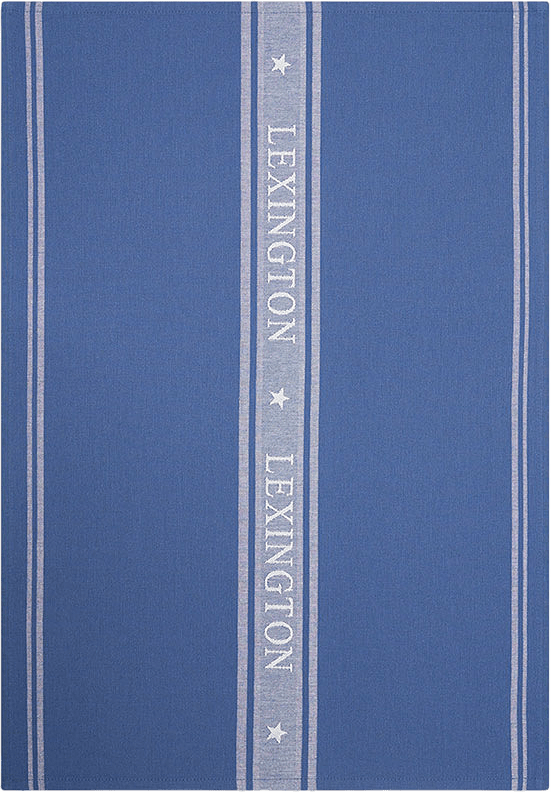 Kökshandduk – Star 50x70 cm, från Lexington, i färgen Blue/White.