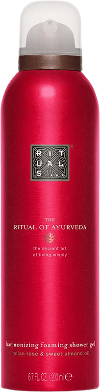 The Ritual of Ayurveda Foaming Shower Gel, från Rituals.