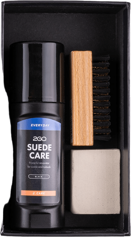 Reborn Suede Kit, från 2GO, i färgen Black.