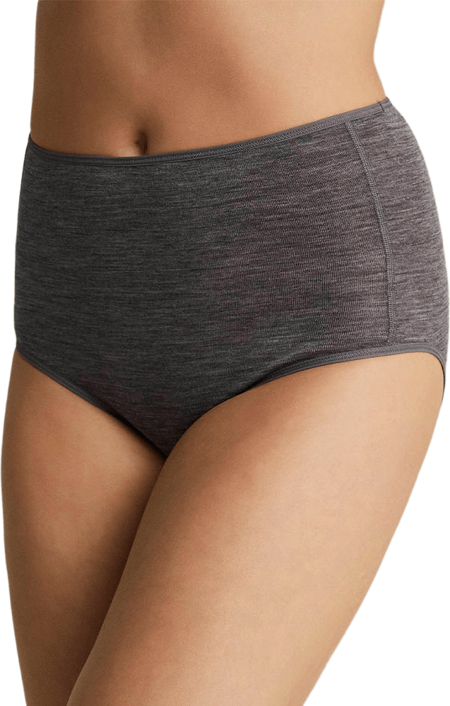 Juliana Ull Maxi Brief, från FEMILET, i färgen Heather Grey.