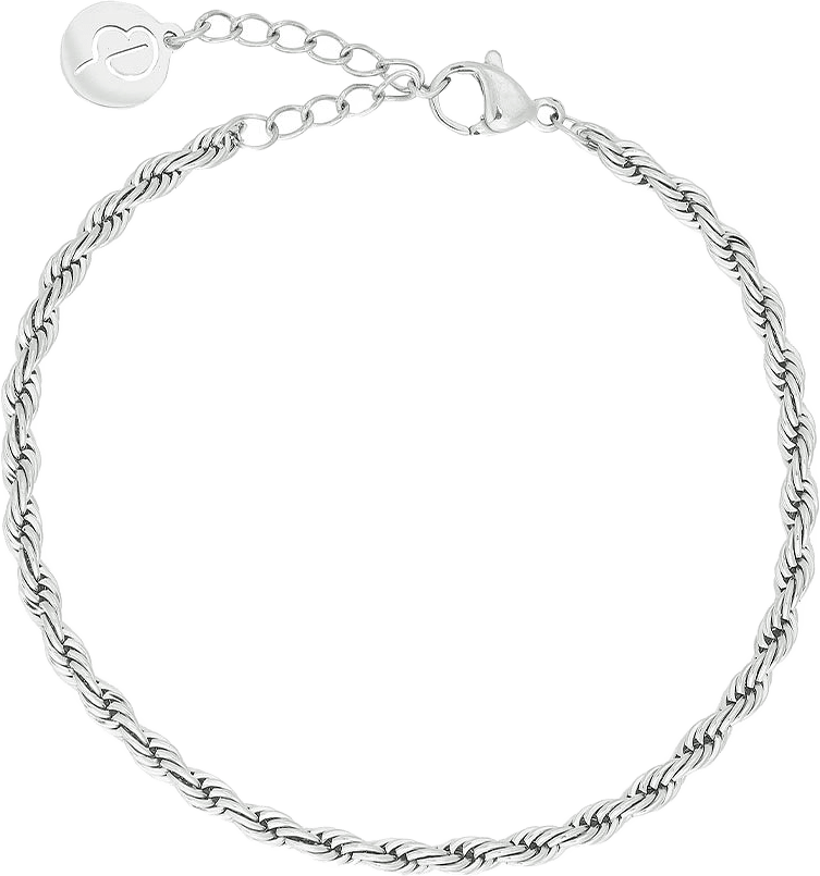 Rope Chain Bracelet Steel, från Edblad, i färgen Steel.