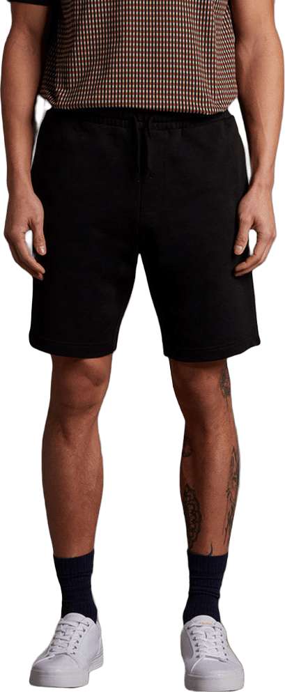 Sweat Short, från Lyle & Scott, i färgen Jet Black.