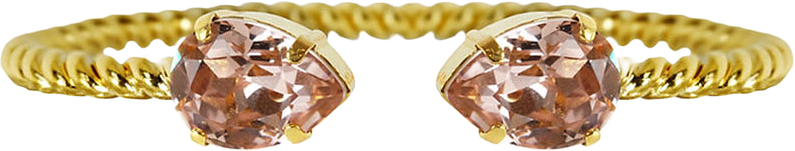 Mini Drop Bracelet Vintage Rose, från Caroline Svedbom, i färgen V R.