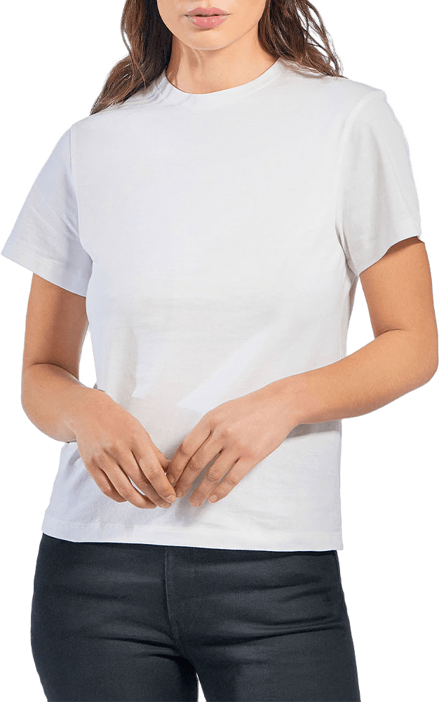 Crew-Neck regular, från Bread & Boxers, i färgen White.