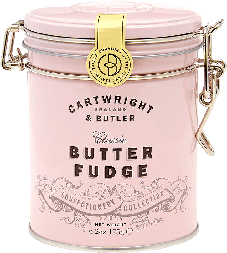 Plåt Fudge klassisk, från Cartwright & Butler.
