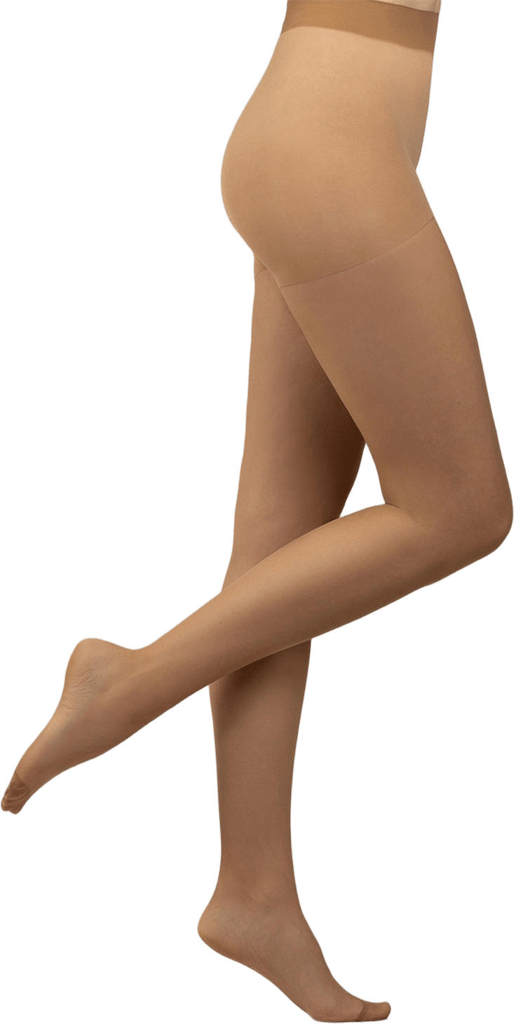 Tunn strumpbyxa 12 den, matt lyster, från BleuForêt, i färgen Peau Dorée.