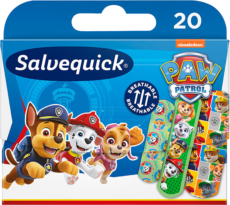 Paw Patrol plåster, från Salvequick.