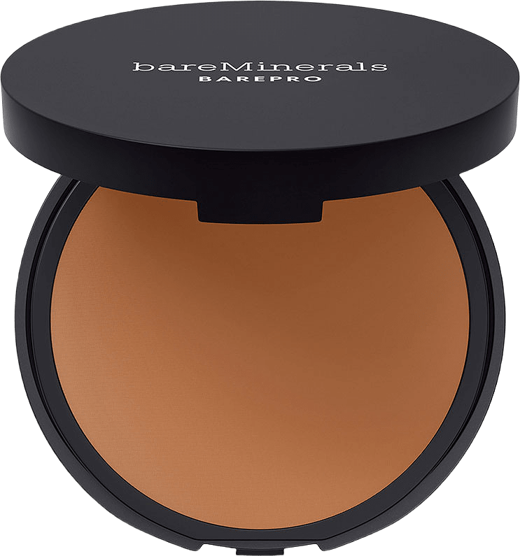 BarePro 16hr Skin-Perfecting Powder Foundation, från bareMinerals, i färgen Deep 50 Cool.