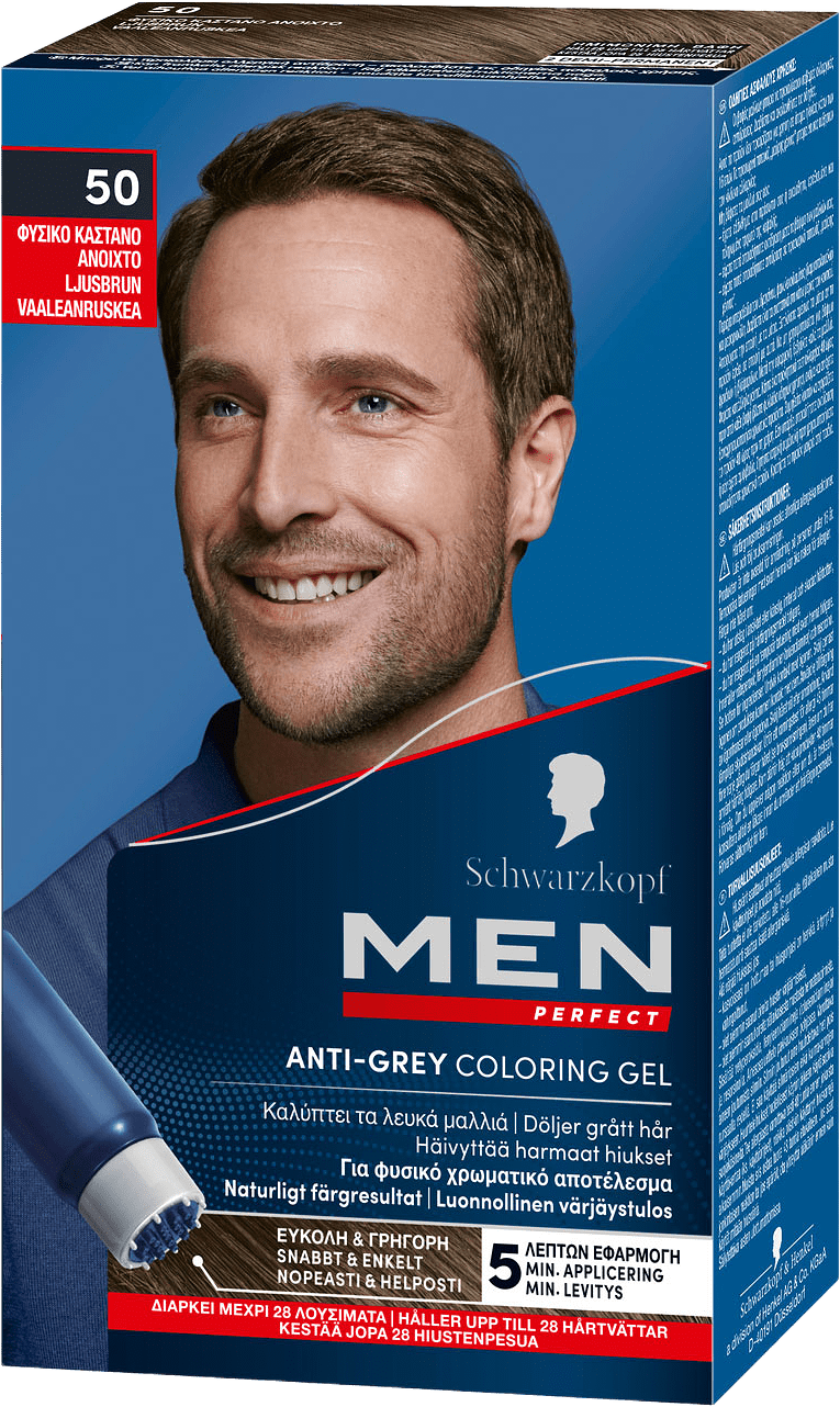 Men Perfect Hårfärg, från Schwarzkopf, i färgen Light Brown.