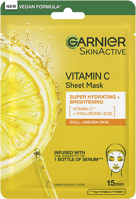 Garnier SkinActive Vitamin C Sheet Mask, från Garnier.