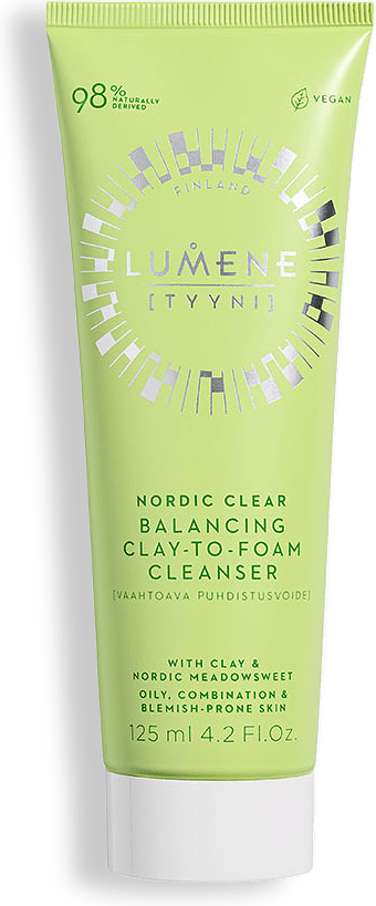 Nordic Clear Balancing Clay-to-Foam Clenaser