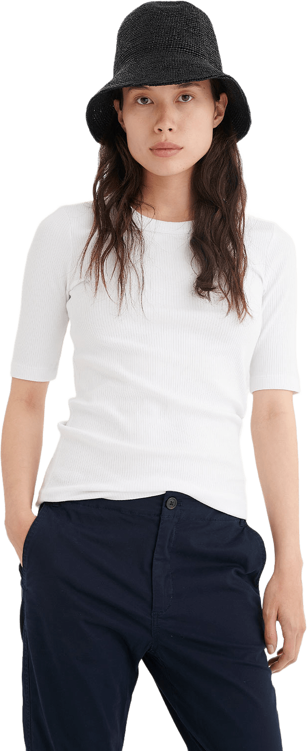 DagnaIW T-Shirt, från Inwear, i färgen Pure White.