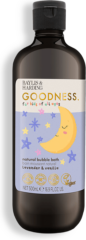 Goodness Kids Lavender & Vanilla 
Bubble Bath