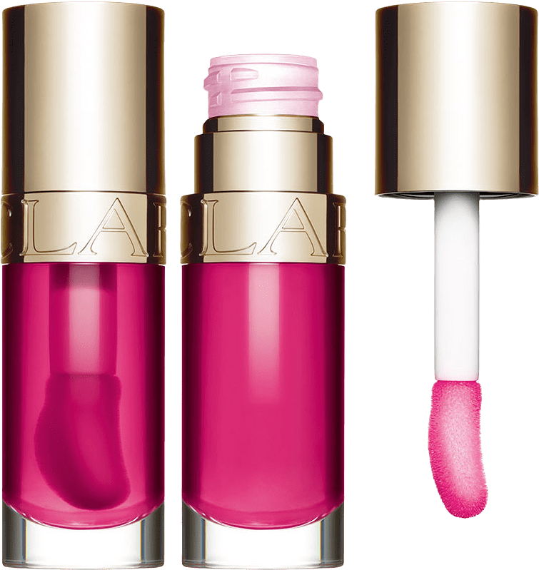 Lip Comfort Oil, från Clarins, i färgen Raspberry.