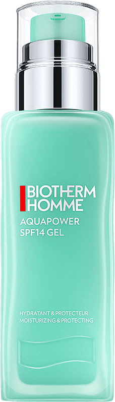 Homme Aquapower SPF14 Moisturizing Gel, från Biotherm Homme.