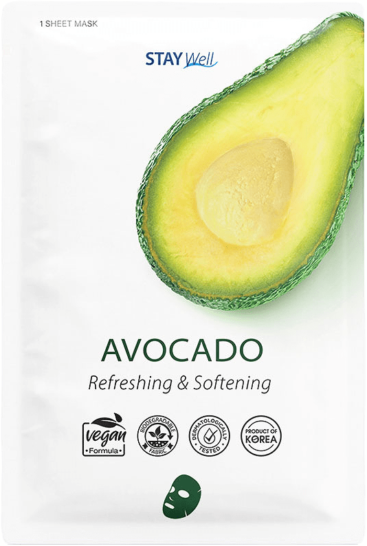 Avocado Sheet Mask, från Stay Well.