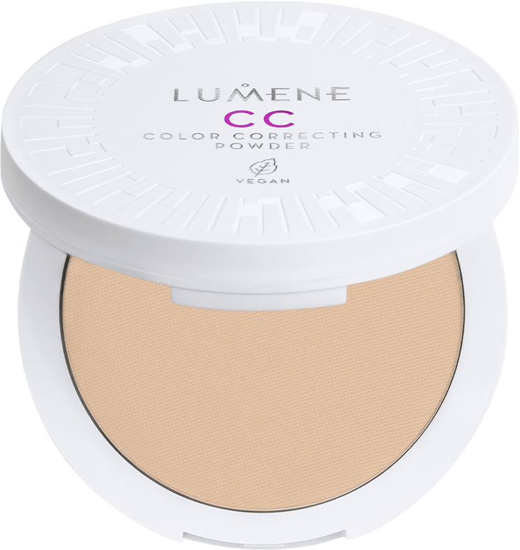 CC Color Correcting Powder, från Lumene, i färgen 2.