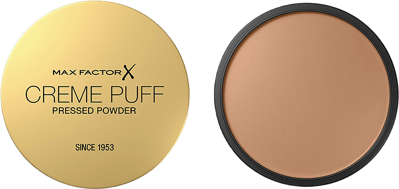Creme Puff Pressed Compact Powder, från Max Factor, i färgen 42 Deep Beige.