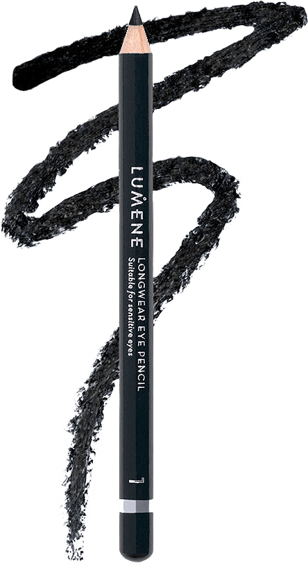Longwear Eye Pencil, från Lumene, i färgen Black.