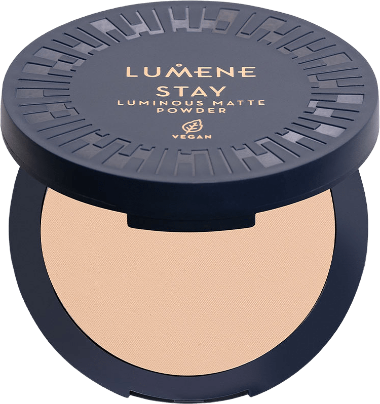 Stay Luminous Matte Powder, från Lumene, i färgen 2.