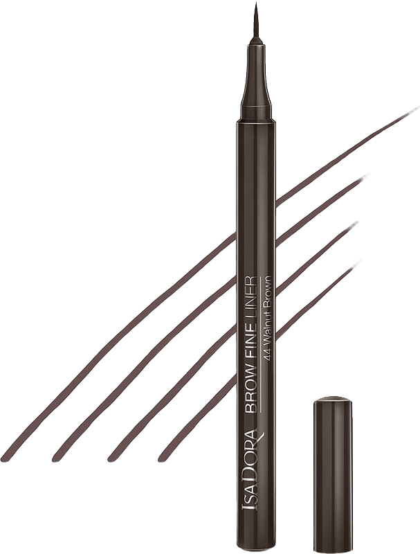 Brow Fine Liner, från IsaDora, i färgen Walnut Brown.
