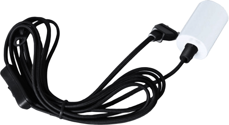 Upphäng Vit/svartE27, från Star trading, i färgen Black/White.