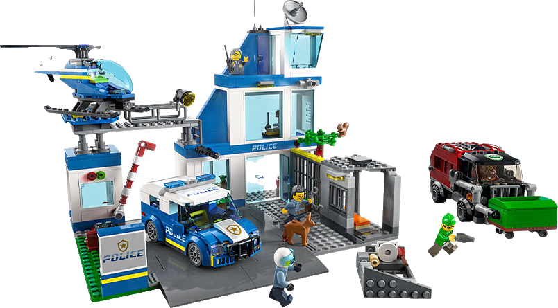60316 Polisstation, från LEGO.
