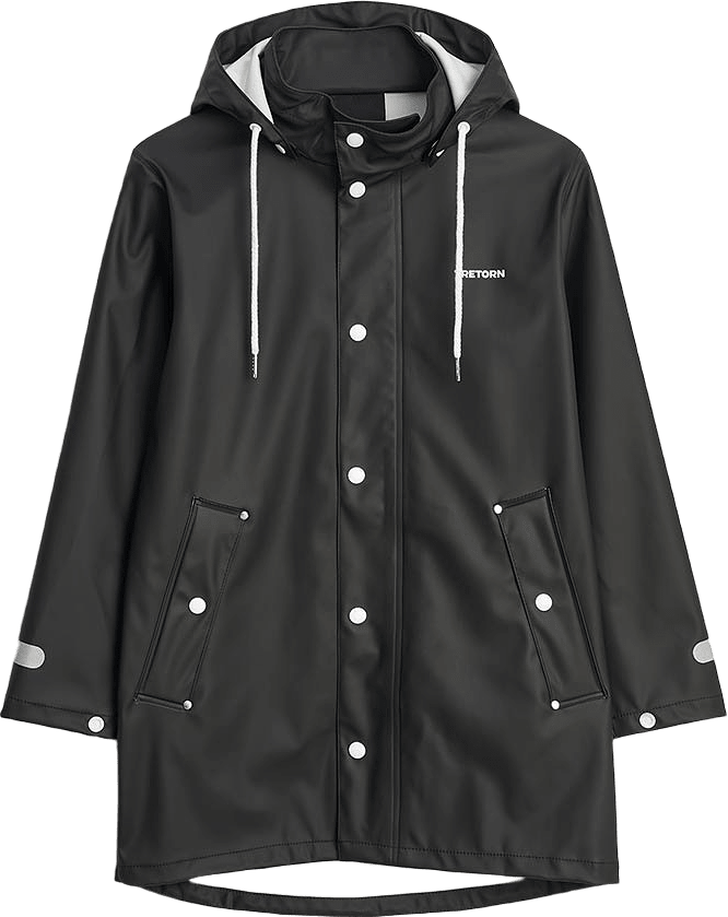 WINGS RAINJACKET JR, från Tretorn, i färgen Black.
