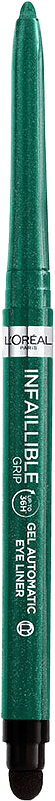 Infaillible Grip 36H Gel Automatic Eyeliner, från L'Oréal Paris, i färgen Emerald Green.