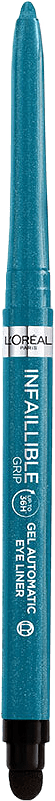 Infaillible Grip 36H Gel Automatic Eyeliner, från L'Oréal Paris, i färgen Turquoise Faux Fur.