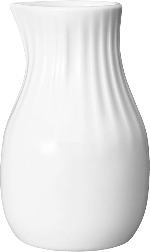 Pli Blanc kanna 0,4L, från Rörstrand, i färgen Vit.