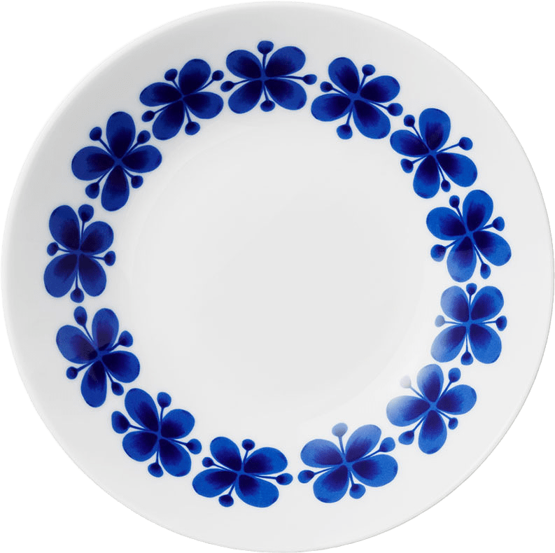 Mon Amie tallrik djup 20 cm, från Rörstrand, i färgen Blå.