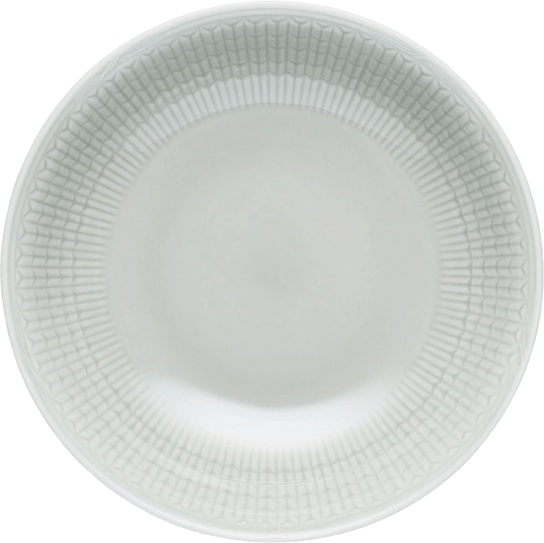 Swedish Grace tallrik djup 19cm dimma, från Rörstrand, i färgen Grå.