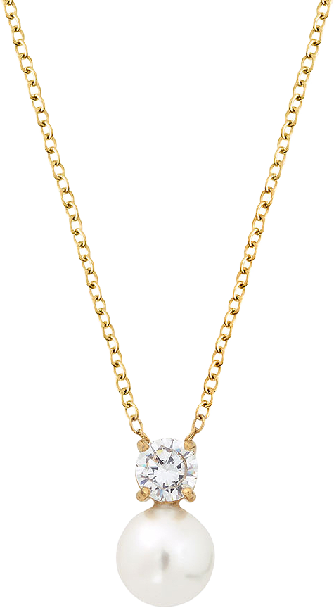 Luna Necklace L Gold, från Edblad, i färgen Gold.