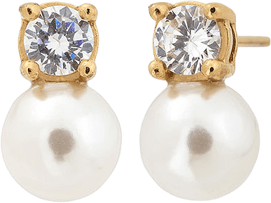 Luna Studs S Gold, från Edblad, i färgen Gold.