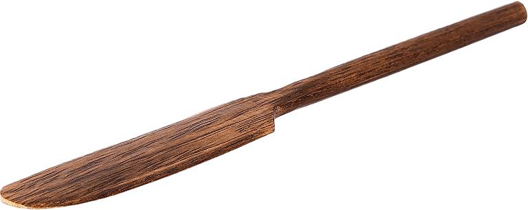 Smörkniv, från ERNST, i färgen Mörkbrun.