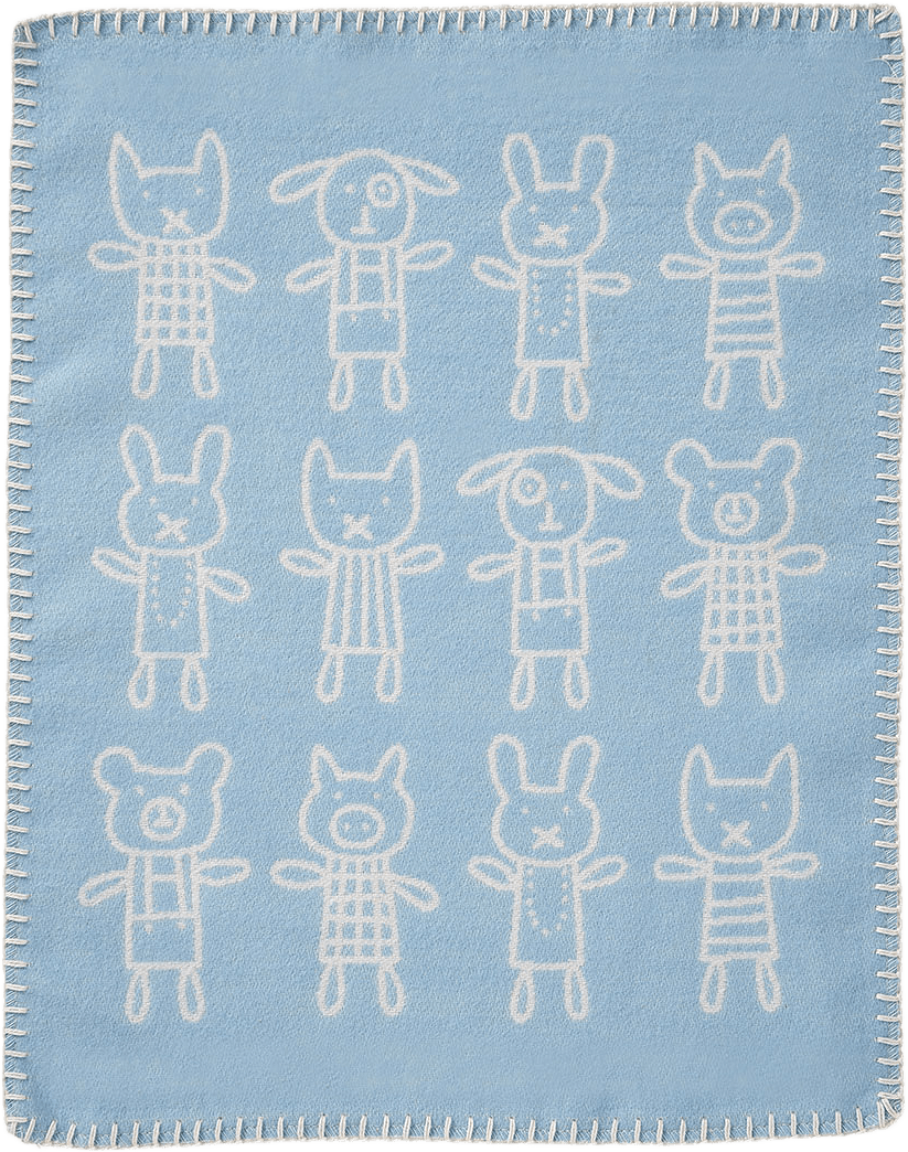 Snuttefilt Hug, från Klippan, i färgen Blå.