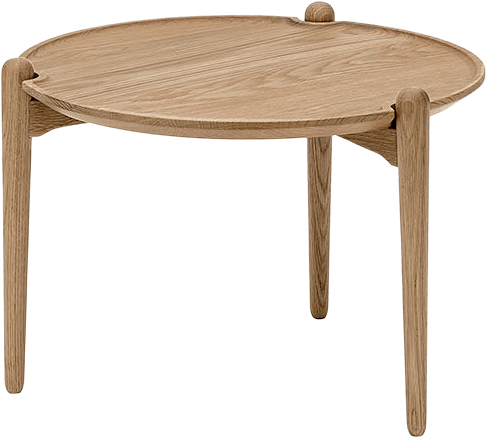 Aria Table - Low, från Design House Stockholm, i färgen Oak.