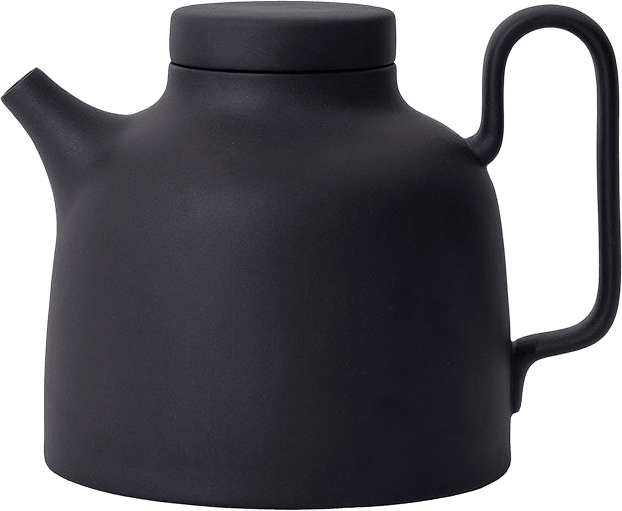 Tea Pot Sand Secret, från Design House Stockholm, i färgen Black Clay.