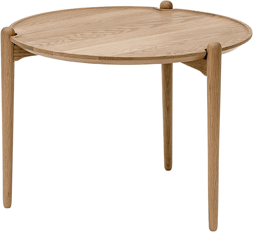 Aria Table - High, från Design House Stockholm, i färgen Oak.