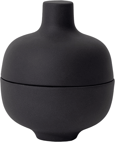 Bowl Sand Secret, från Design House Stockholm, i färgen Black Clay.