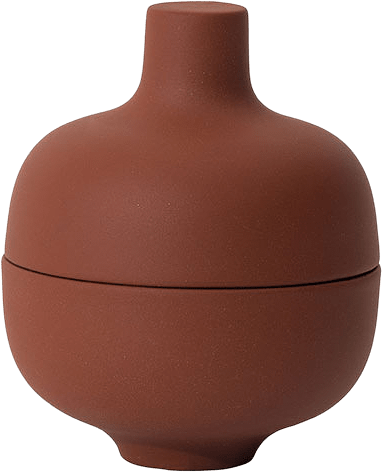 Bowl Sand Secret, från Design House Stockholm, i färgen Red Clay.