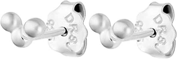 Drops Studs, från Drakenberg Sjölin, i färgen Sterling Silver.