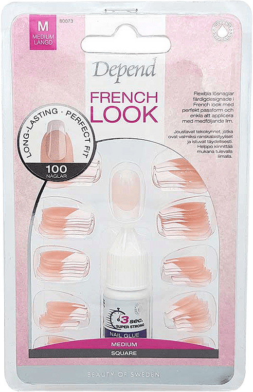 French Fashion 100-pack Square, från Depend.