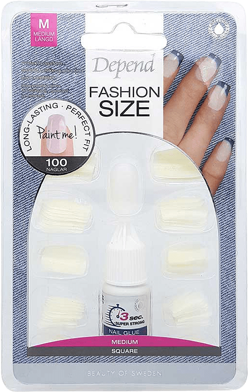 Fashion Size 100-pack Medium Square