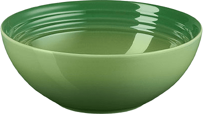 Signature djup tallrik, från Le Creuset, i färgen Bamboo Green.